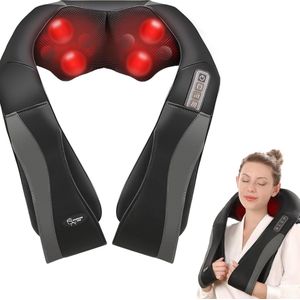 OxyFlowzy® - Warmtekussen Nek En Schouder - Nekkussen Warmte - Nekstretcher