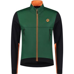 Rogelli Cadence Fietsjack Winter - Heren Fietsjas - Wind- en Waterafstotend - Groen - Maat L