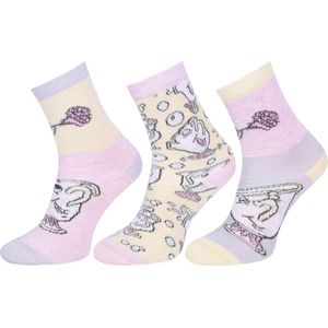 DISNEY - 3x Pastel, kindersokken