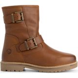 Travelin' - Trustrup - Biker Boots - Cognac - Wolgevoerd