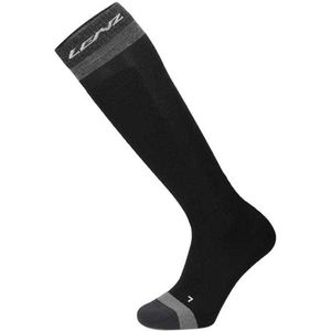 Lenz Merino Winter 1 Lange Sokken Zwart EU 42-44 Man,Vrouw