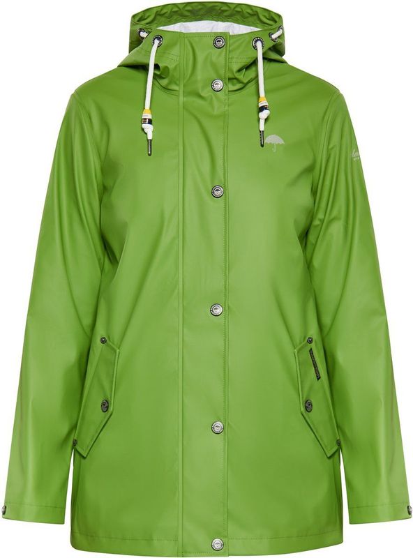 Schmuddelwedda Regenjas Dames lichtgroen