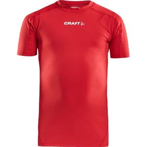 Craft Pro Control Compression Tee Jr 1906859 - Bright Red - 134/140