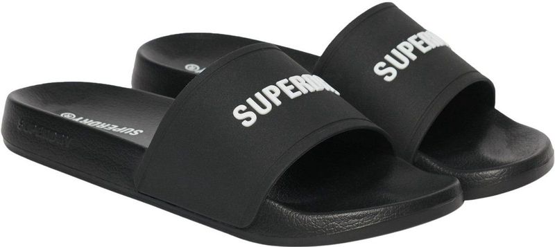 Logo - Pool Sliders - Zwart - Rubber