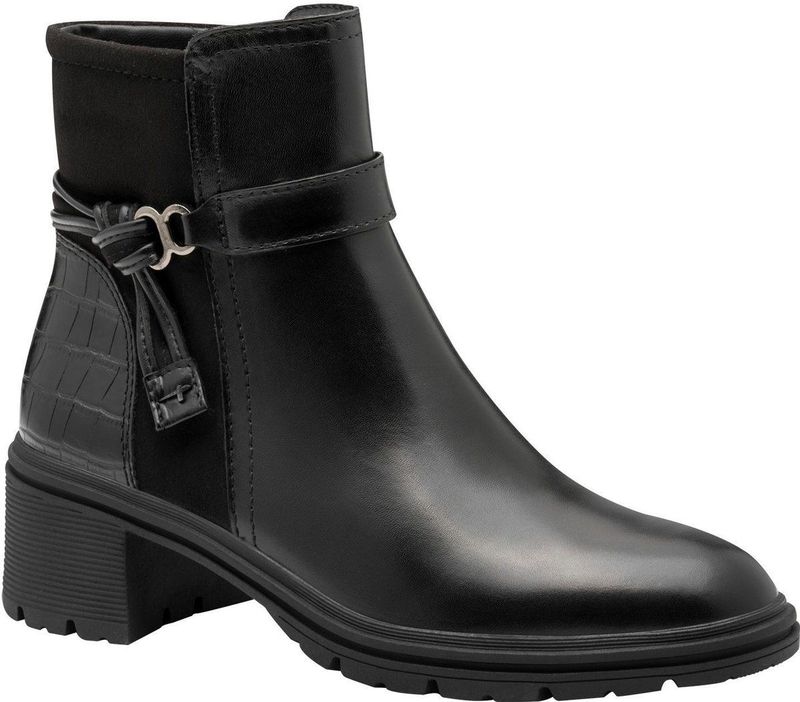 TAMARIS - Enkellaarsjes - Zwart