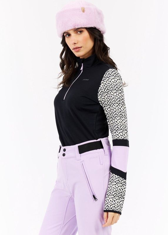 Protest - Prtnynke - Skipully - Thistle Purple - Lange Mouwen - 1/4 Rits