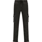 Vingino Jeans Davino cargo Jongens Jeans - Dark Grey Vintage - Maat 116