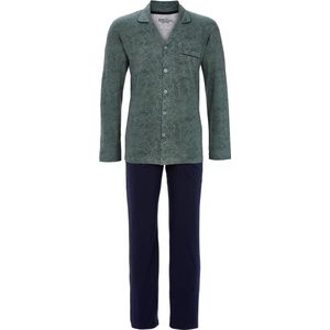 Cyprus groene heren doorknooppyjama - Groen - Maat - 50
