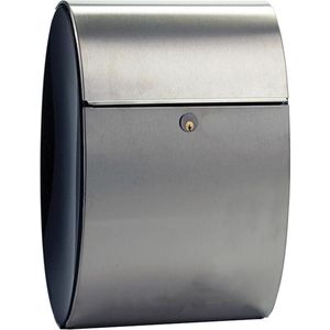 Allux - Ellipse - Brievenbus - RVS