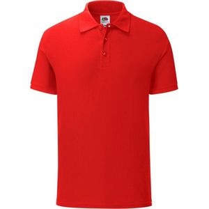 Fruit Of The Loom Heren Iconisch Poloshirt. (Rood)