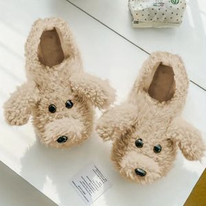 Pantoffels - Pluche Dierenpantoffels - Honden Sloffen - One Size Fits All