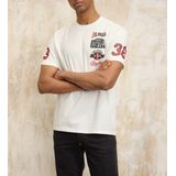 Blauer - Rider Judson - T-shirt - Marineblauw - Katoen - Korte Mouwen