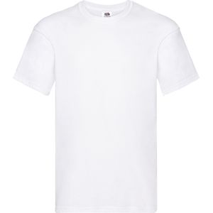 Wit 2 Pack t-shirt Fruit of the Loom Original maat S
