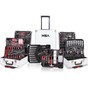 MSA - 610-Delige Gereedschapstrolley - Gevuld - Limited Metallic Edition