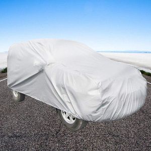 Auto afdekking waterdicht UV zon sneeuw stof regen bestendig voorraad bescherming volledige garage autohoes beschermhoes auto dekzeil L