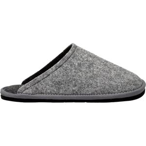 Loewenweiss Lowenweiss Hygge Bicolor Pantoffels - Handgemaakte Wolvilt Sloffen - Grijs / Roze GRIJS - Maat 37