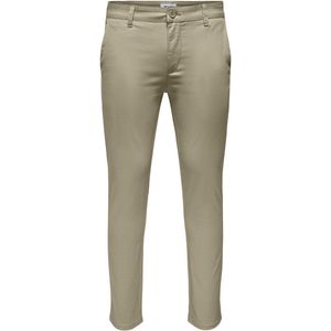 Only & Sons Broek Onsmark Pete Life Slm Chin 0013 Pnt 22027773 Chinchilla Mannen Maat - W28 X L30