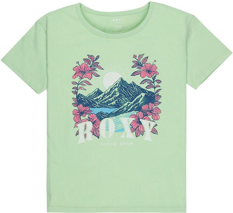Roxy - Lily Vintage - T-shirt - Egret - Korte Mouwen voor Meisjes 4-16