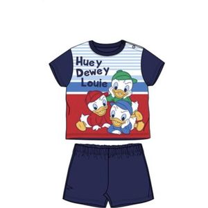 Disney  Donald Duck - Huey - Dewey - Louie BABY pyjama - blauw - maat 74 / 9 maanden