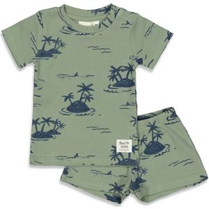 Feetje Shortama Palm Parker - Green Premium Sleepwear MT. 56