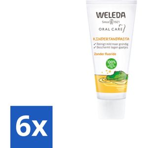 WELEDA - Kindertandpasta - 50 ml - Voordeelverpakking - 6 stuks