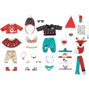 BABY born Kerst Adventskalender - Poppenkleding en poppenaccessoires 43 cm
