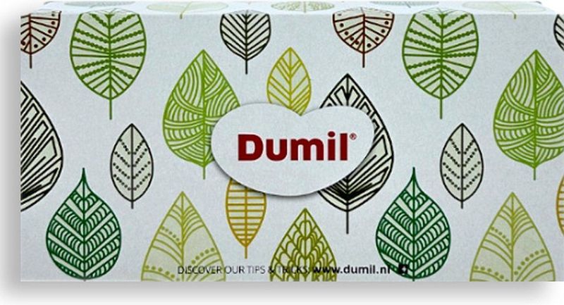 Dumil - 150 Tissues - Doos - Wit - Papier