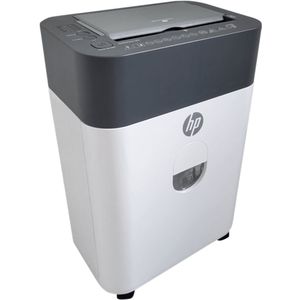 HP OneShred Autofeed 100CC - Papierversnipperaar - 9 Blad P-4 / DIN 66399 - Autofeeder - Shredder - 17 Liter - Wielen - Kantoor/ Thuisgebruik - Wit