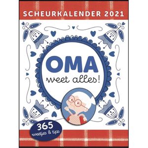 Scheurkalender 2021 - Oma weet alles