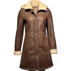 Warmito - Parka Lammy - Cognac - Dames
