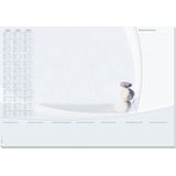 Sigel bureauonderlegger - 59,5x41cm - Harmony - 30 vel - kalender 2023/24/25 - SI-HO370