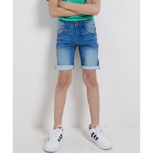 TerStal Jongens / Kinderen Europe Kids Slim Fit Jogg Jeans Bermuda Blauw In Maat 140