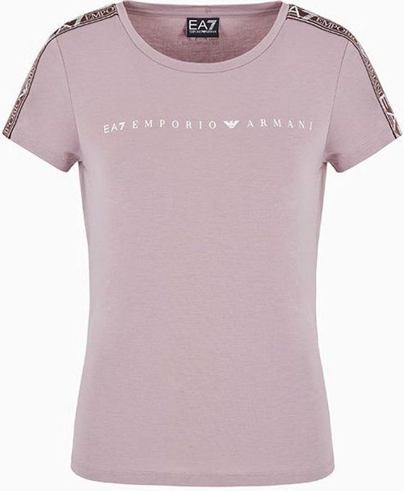 EA7 Emporio Armani - 6DTT03-TJKUZ - T-shirt - Roze - Korte Mouwen