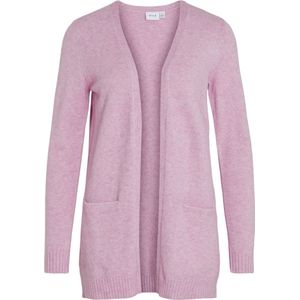 VILA Gemêleerd Gebreid Vest VIRIL Lichtroze