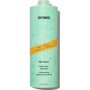 Amika The Kure Bond Repair Shampoo 1000ml - Normale shampoo vrouwen - Voor Alle haartypes