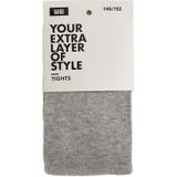 WE Fashion - Meisjes Maillot - Lichtgrijs gemeleerd - Regular Fit