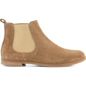 NoGRZ J.Zocher Dames - Suede leren Chelsea boot - Enkellaarsjes - Bruin Leer - Maat 36