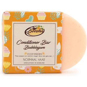 Beesha Conditioner bar Bubblegum | 100% Plasticvrije en Natuurlijke Verzorging | Vegan, Sulfaatvrij en Parabeenvrij | CG Proof