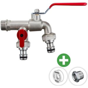 Dubbele Tap Kraan - Handig en goedkoop