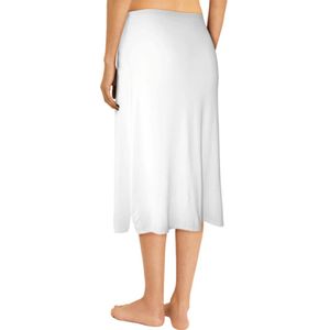 GAUBERT® Bamboe Onderrok 3/4 70CM GBTW-815-White Maat-2XL/3XL
