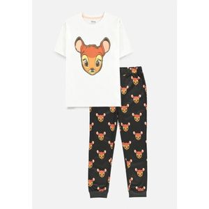 Disney Bambi - All Over Print Pyjama - XL/2XL - Wit/Zwart