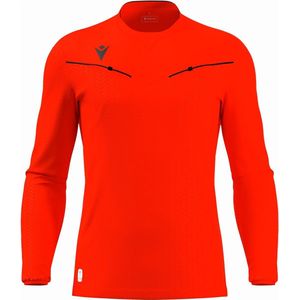 Macron - Ponnet Eco - Scheidsrechtersshirt - Fluorood - Lange Mouw