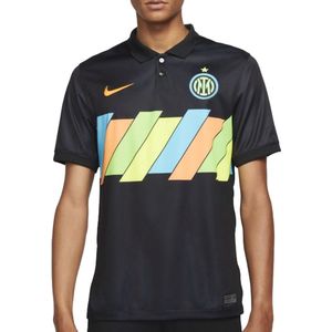 Nike Inter Milaan Sportshirt - Maat M  - Mannen - zwart - geel - groen - blauw
