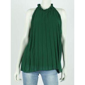 Top Iris Plissé - Groen - One Size