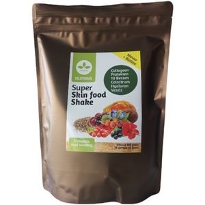 Nutrins Super skinfood 585 gram - beauty breakfast shake - poeder voor 16 shakes