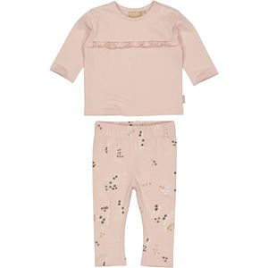 Shirt Fenna en Broek Flora roze maat 50
