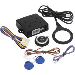 Keyless Push Start Motorfiets Diefstalbeveiliging Alarminstallatie - Afstandsbediening - Auto Alarm - Motor - Push Stop Startknop - Starter vergrendelen - Ontsteking - Keyless Entry - Veiligheidsopties .