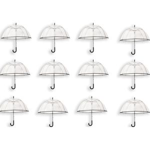 noodsituatie bekennen merk Transparante koepelparaplu doorzichtige paraplu-kusjes - Mode accessoires  online kopen? Mode accessoires van de beste merken 2023 op beslist.nl