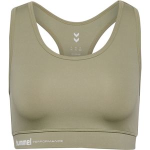 Hummel - Pulse - Sport Bh - Olijfgroen - Full Cup - Racerback