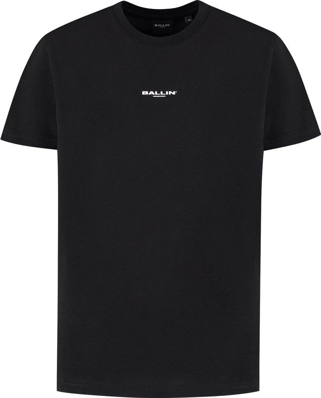 Ballin Amsterdam - Loose Fit T-shirt - Zwart - Crewneck